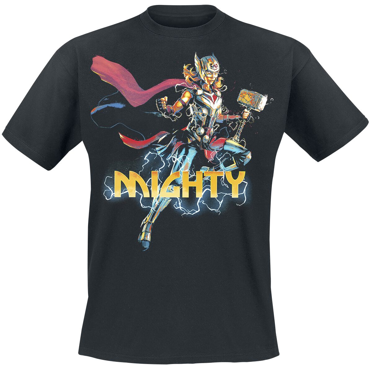 Thor Love And Thunder - Mighty T-Shirt black