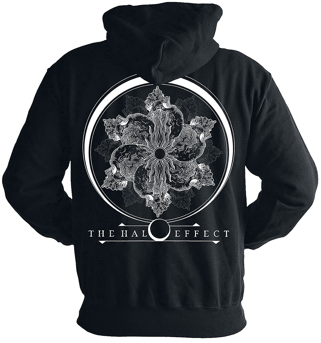 The Halo Effect Skull Sun Kapuzenpullover schwarz