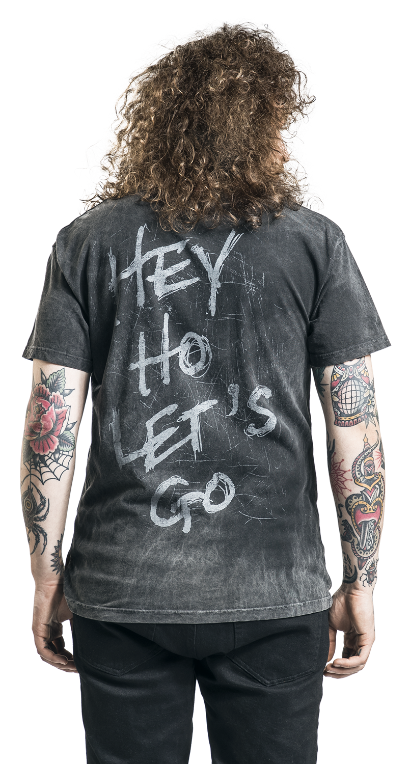 Ramones Hey Ho Let's Go T-Shirt schwarz