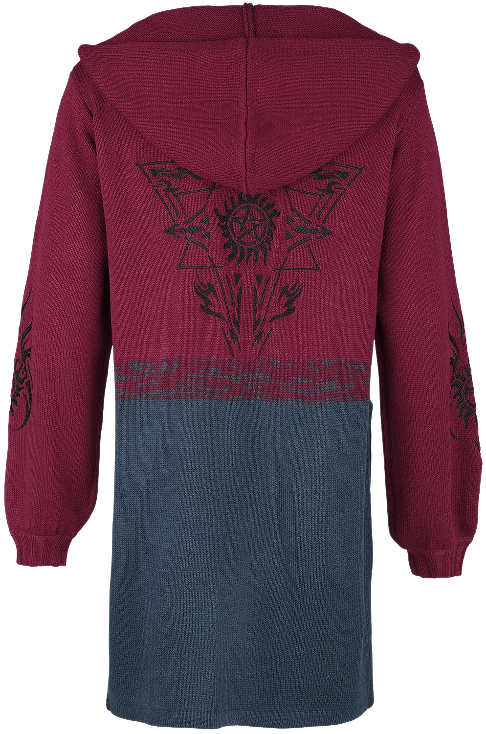 Supernatural Galaxy Cardigan blau bordeaux