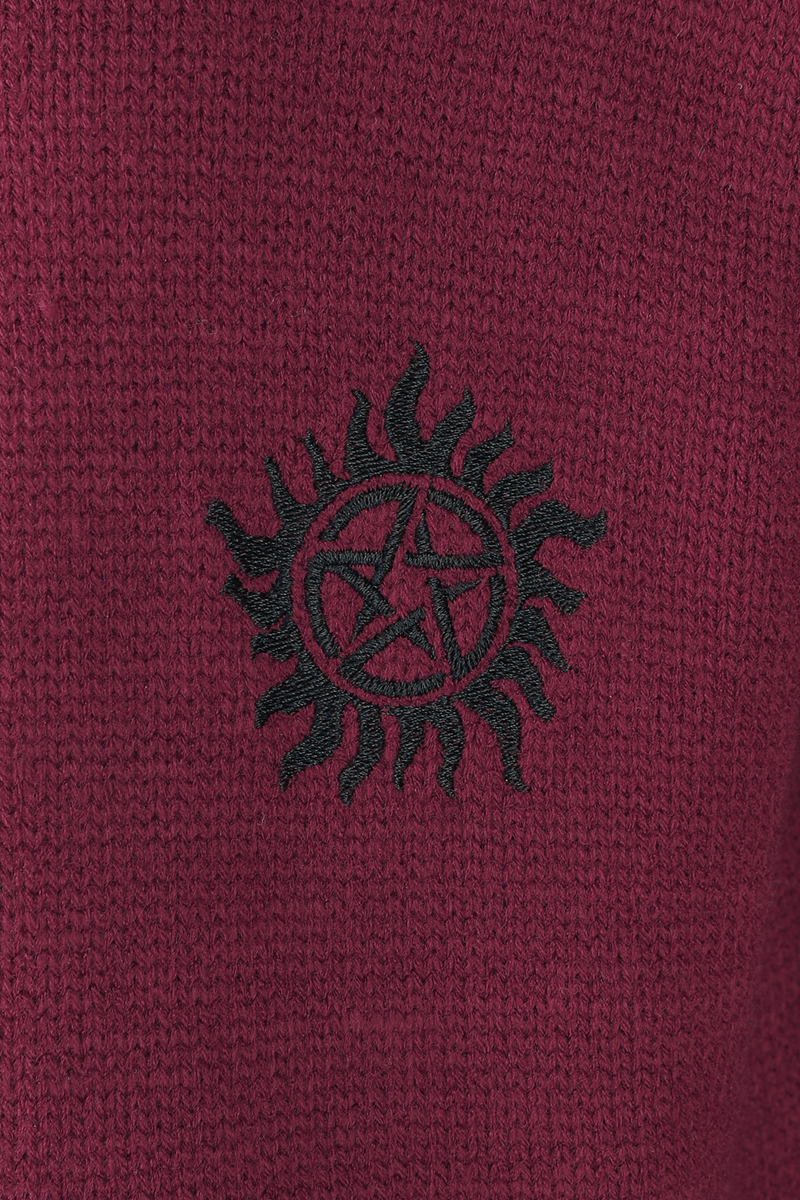 Supernatural Galaxy Cardigan blau bordeaux