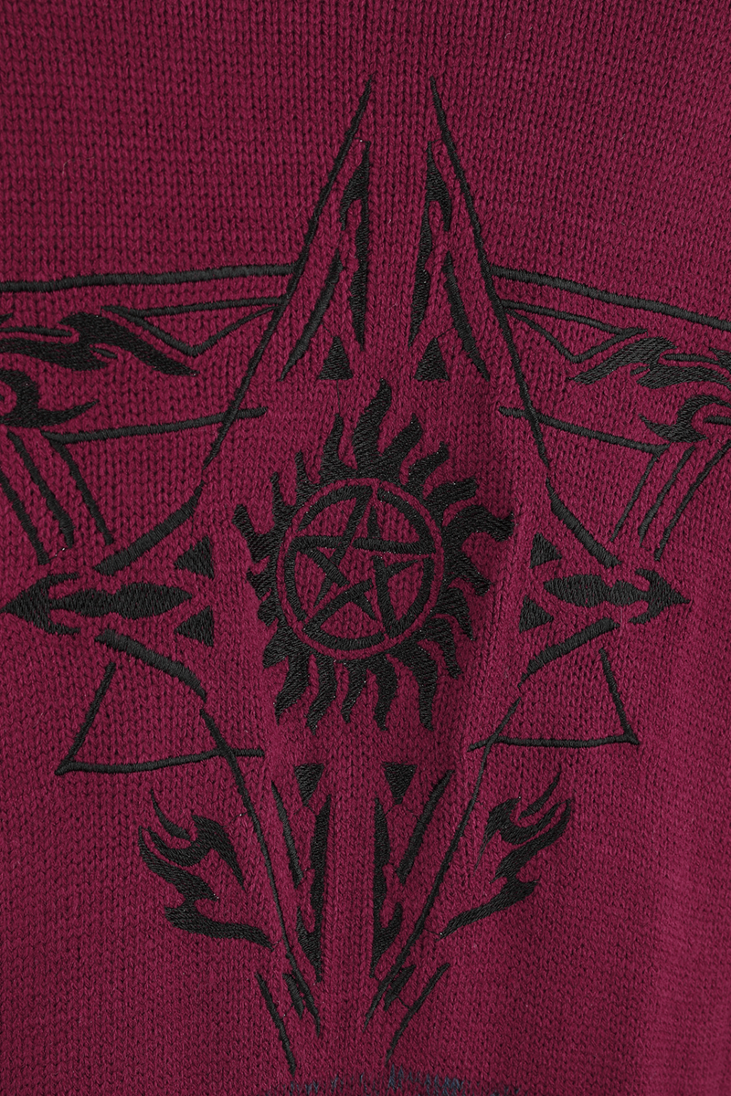 Supernatural Galaxy Cardigan blau bordeaux