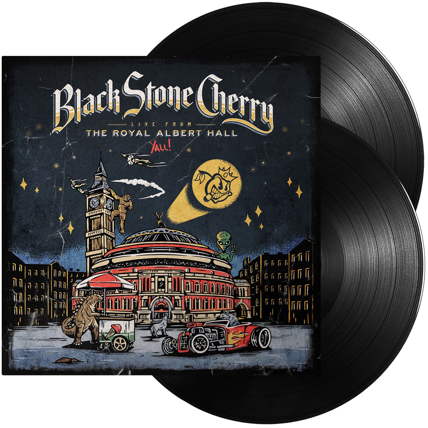 Black Stone Cherry Live from The Royal Albert Hall...Y`All LP multicolor