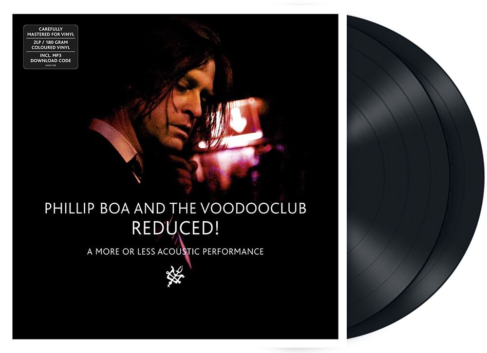 The Boa, Phillip & Voodooclub Reduced! (A more or less acoustic performance) LP black