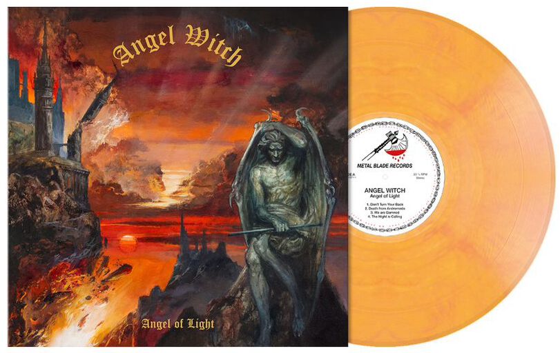 Angel Witch Angel of light LP farbig 039841567144