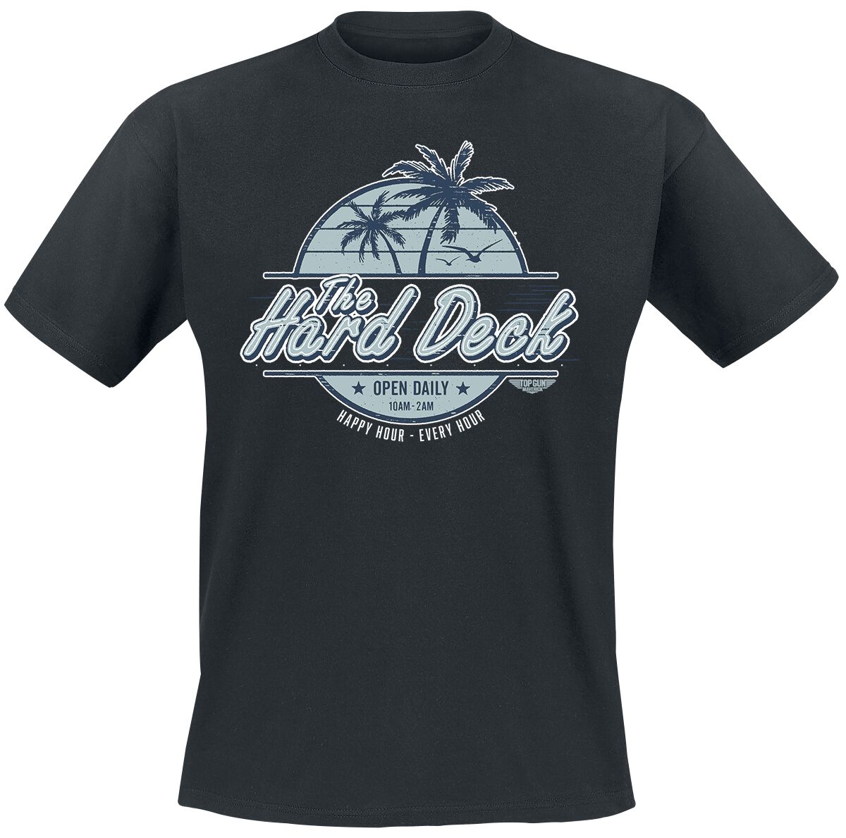 Top Gun The Hard Deck T-Shirt black