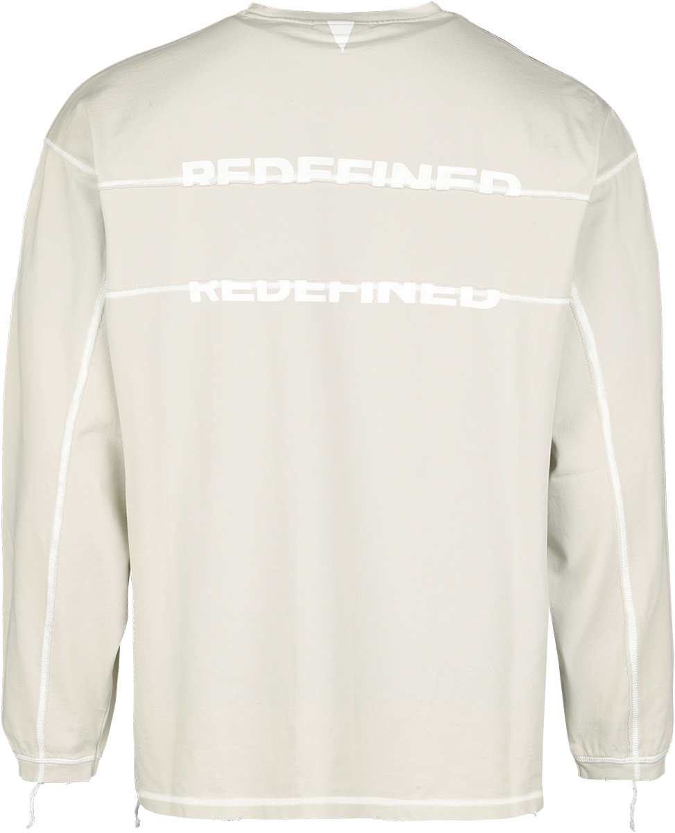 Fila S12 RUINED LONGSLEEVE Langarmshirt altweiß