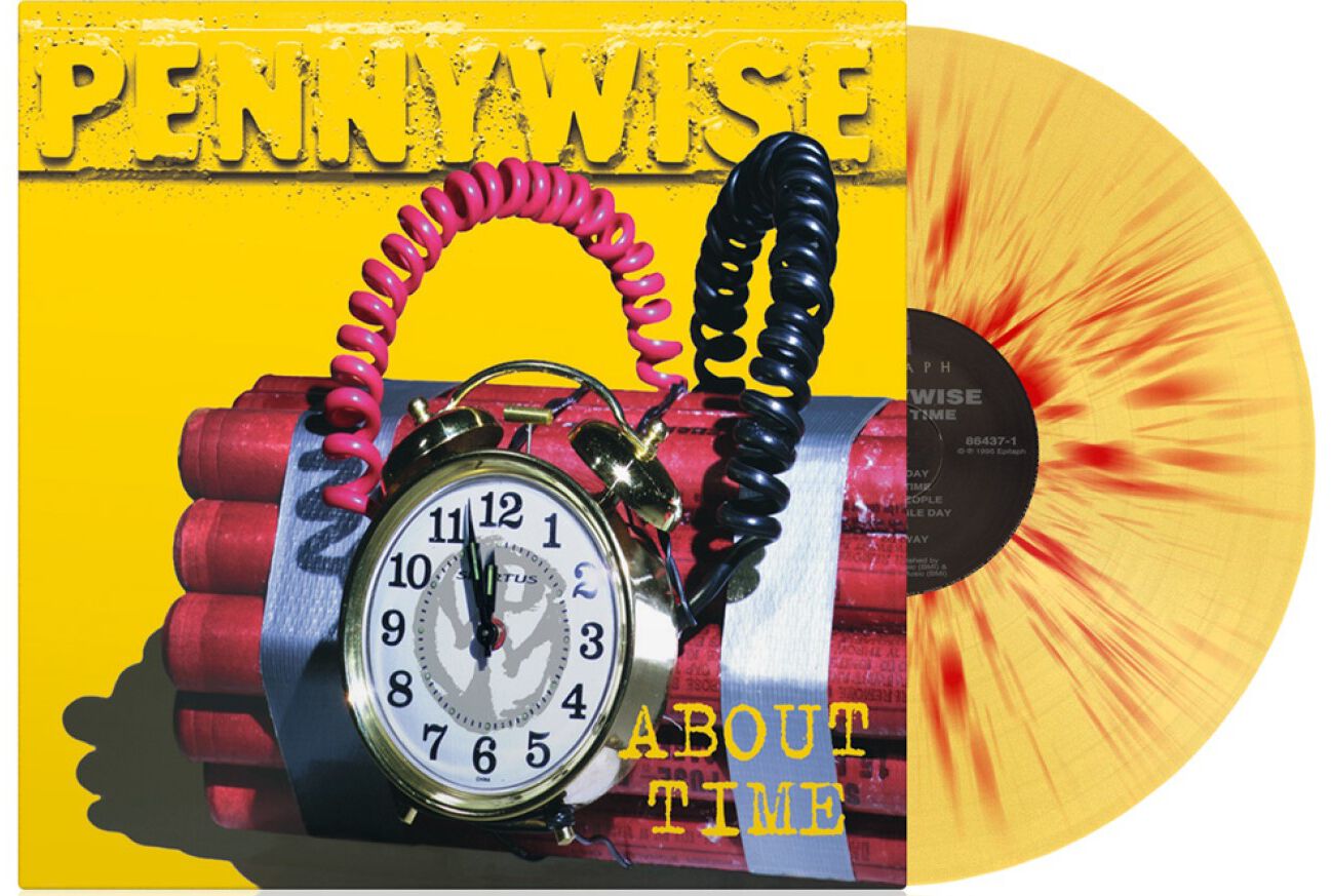 Pennywise About Time LP splattered
