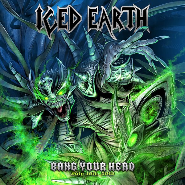 Iced Earth Bang Your Head CD multicolor