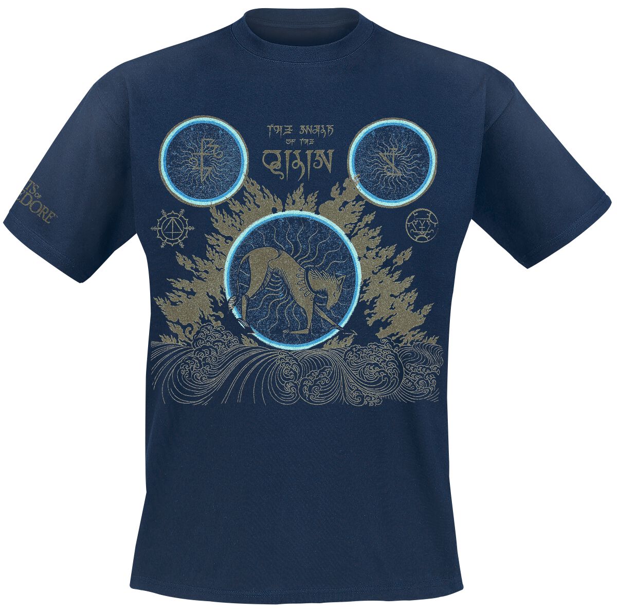 Phantastische Tierwesen 3 – The Secrets Of Dumbledore – Qilin T-Shirt blau Phantastische Tierwesen 3 – The Secrets Of Dumbledore – Qilin T-Shirt blau