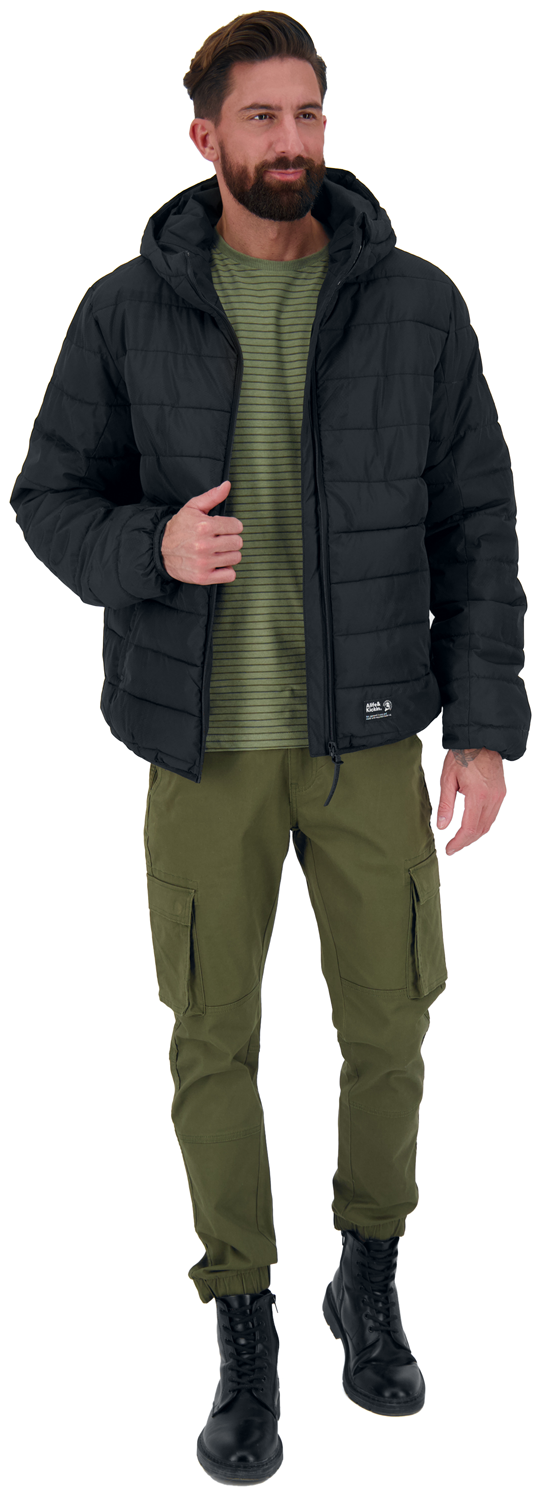 Alife and Kickin Mr WhiteAK B Jacket Windbreaker anthrazit