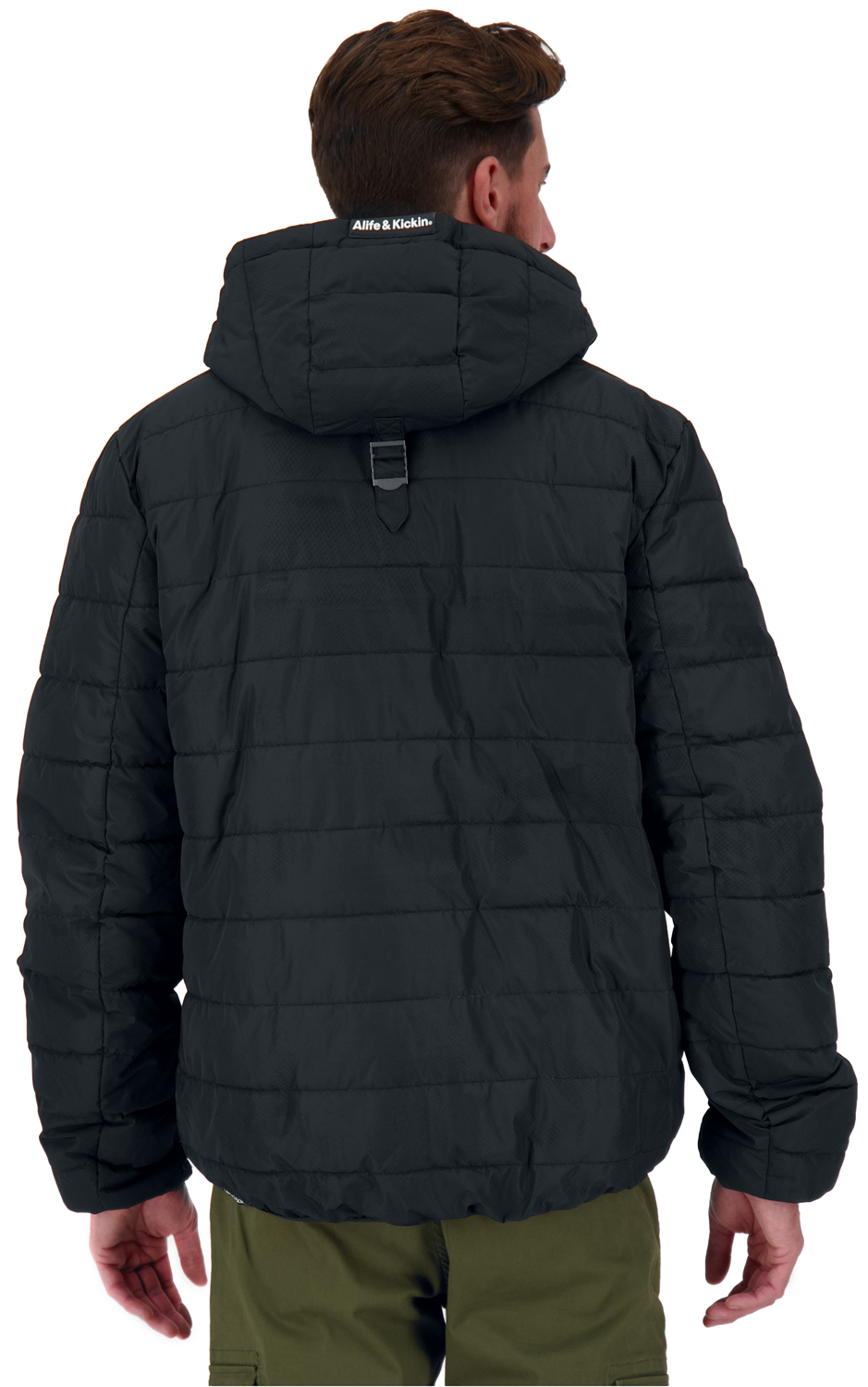 Alife and Kickin Mr WhiteAK B Jacket Windbreaker anthrazit