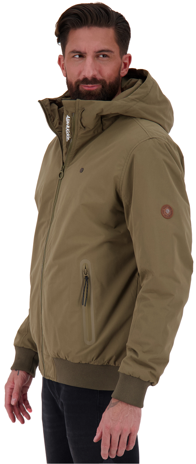 Alife and Kickin DonAK A Jacket Kapuzenjacke khaki