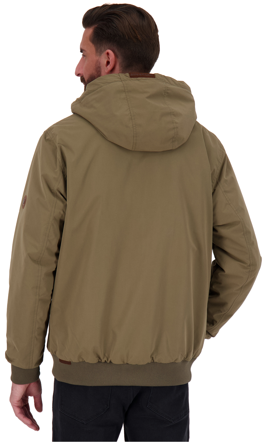 Alife and Kickin DonAK A Jacket Kapuzenjacke khaki
