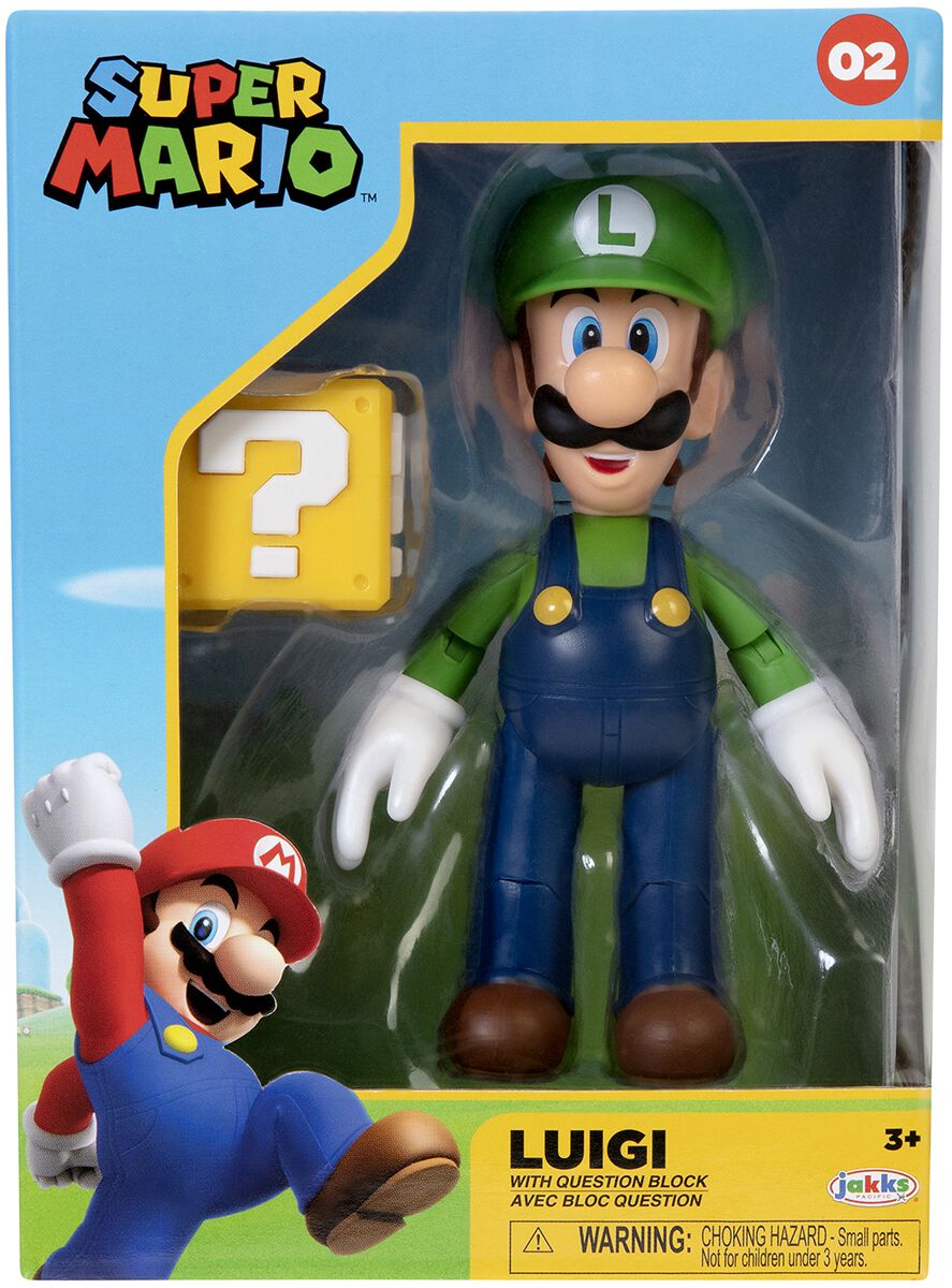 Super Mario Luigi Collection Figures multicolor