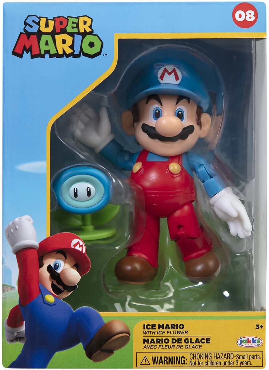 Super Mario Ice Mario Collection Figures multicolor