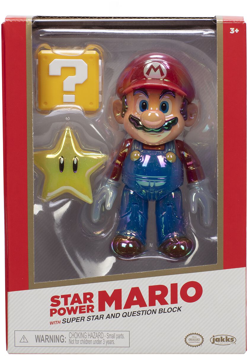 Super Mario Mario Star Collection Figures multicolor