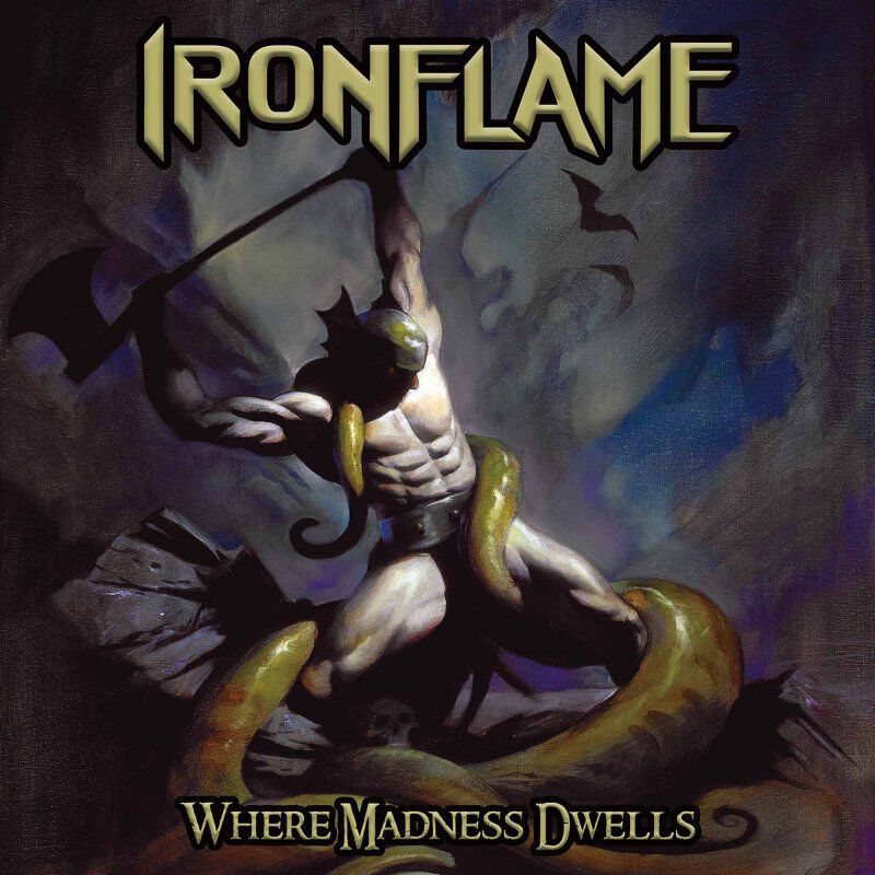 Ironflame Where madness dwells CD multicolor