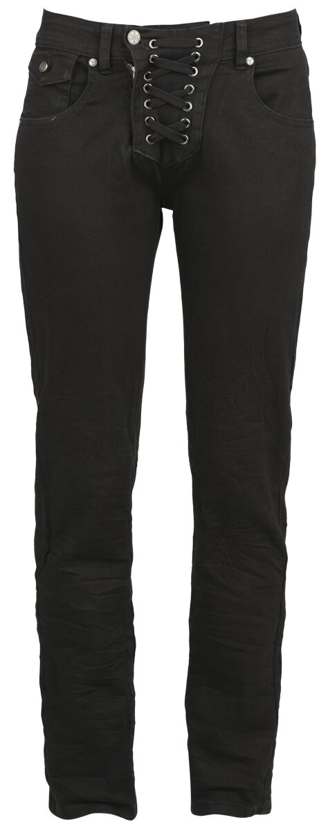 Image of Jeans di Black Premium by EMP - EMP Street Crafted Design Collection - Kim - W27L30 a W34L32 - Donna - nero