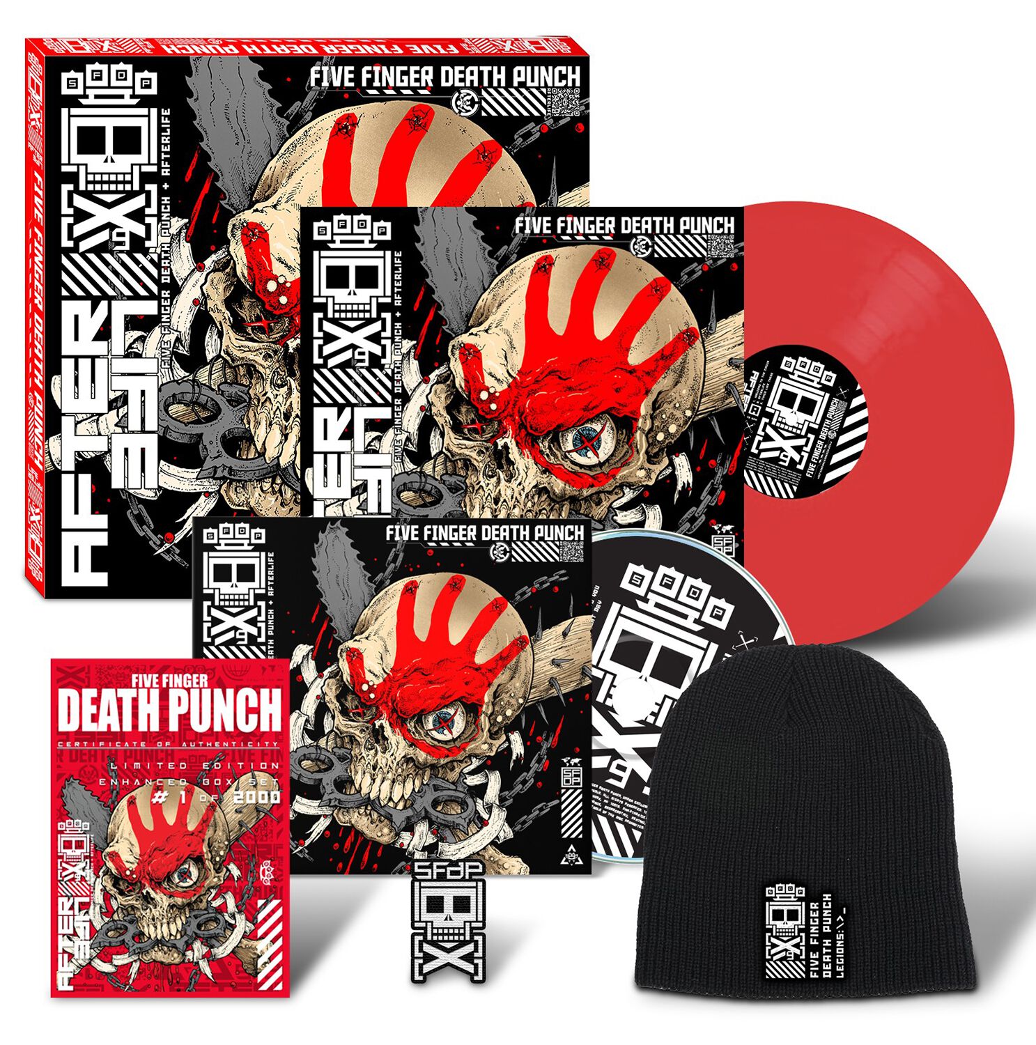 Five Finger Death Punch - AfterLife - CD - multicolor - EMP Exklusiv!