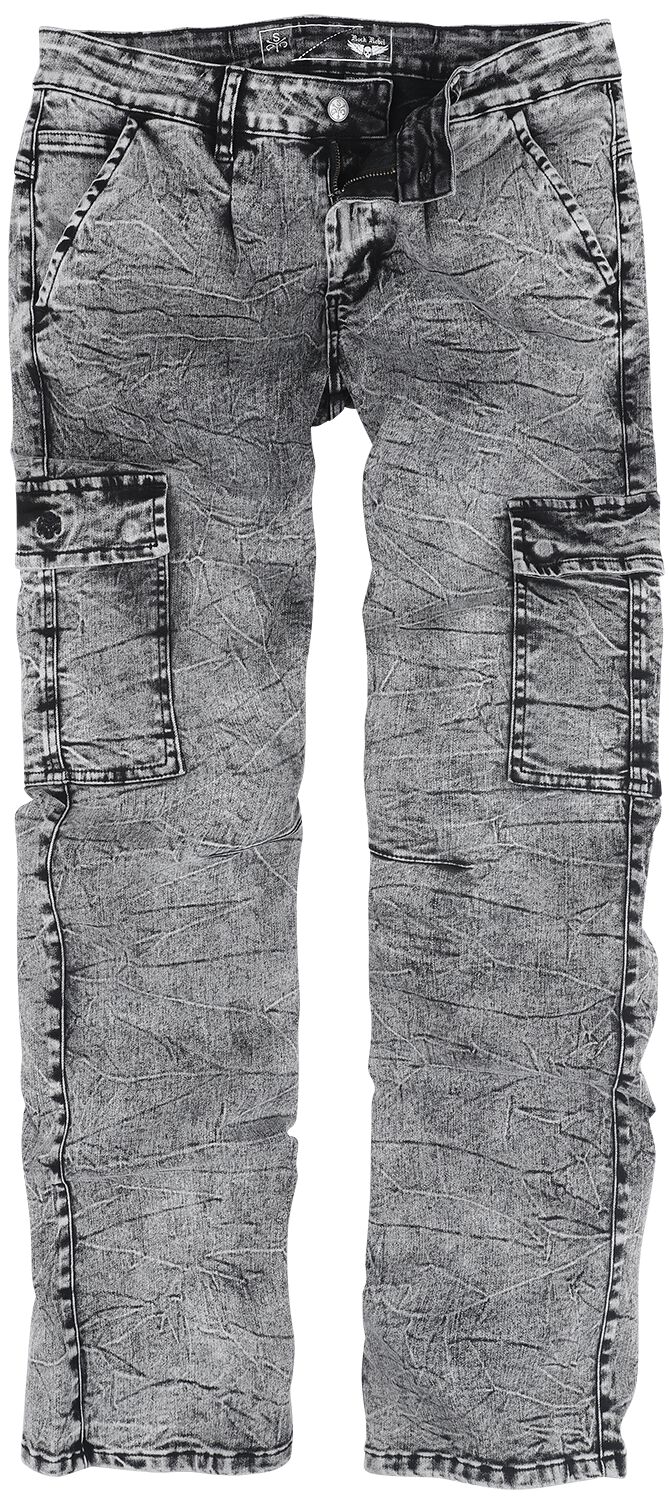 Rock Rebel by EMP EMP Street Crafted Design Collection - Johnny Jeans grau in W30L32