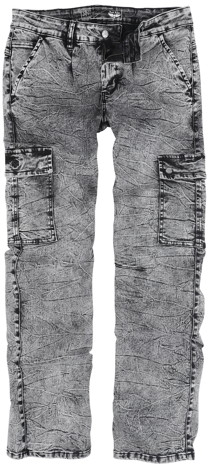 Rock Rebel by EMP - EMP Street Crafted Design Collection - Johnny - Jeans - grau - EMP Exklusiv!