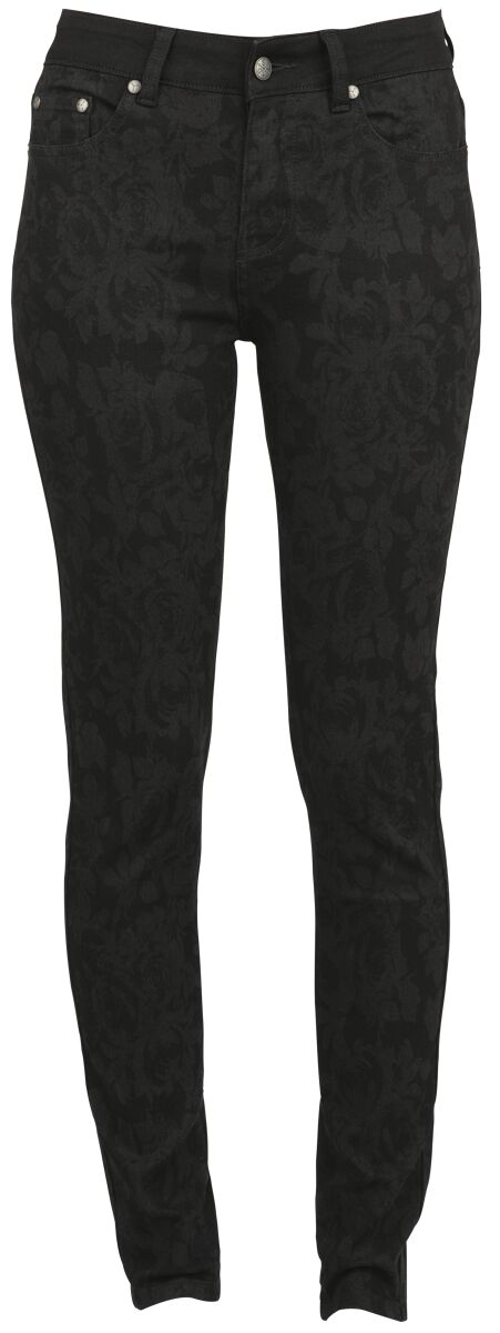 Levně Rock Rebel by EMP EMP Street Crafted Design Collection - Megan Dámské džíny černá