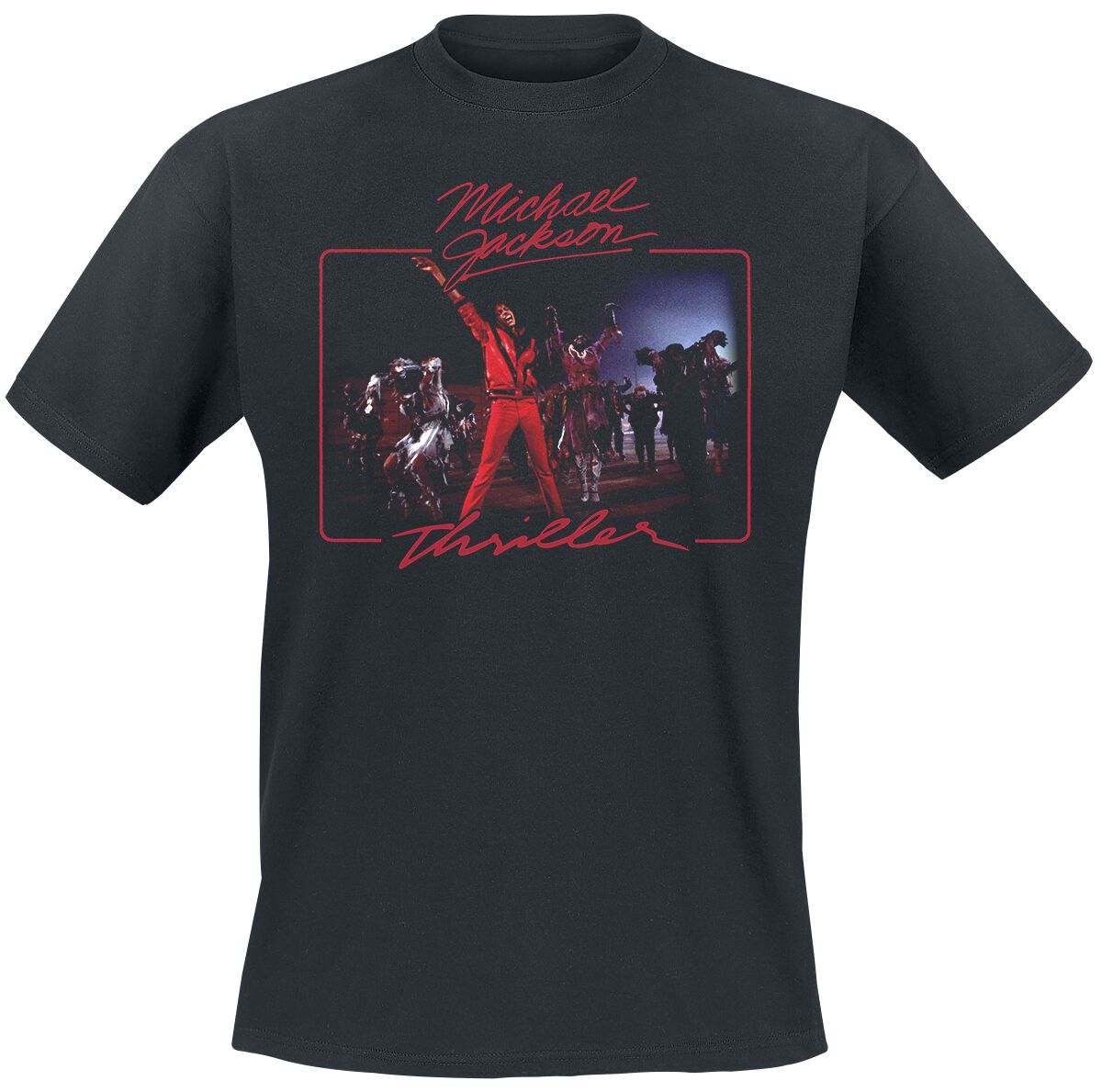 Levně Michael Jackson Thriller Tričko černá