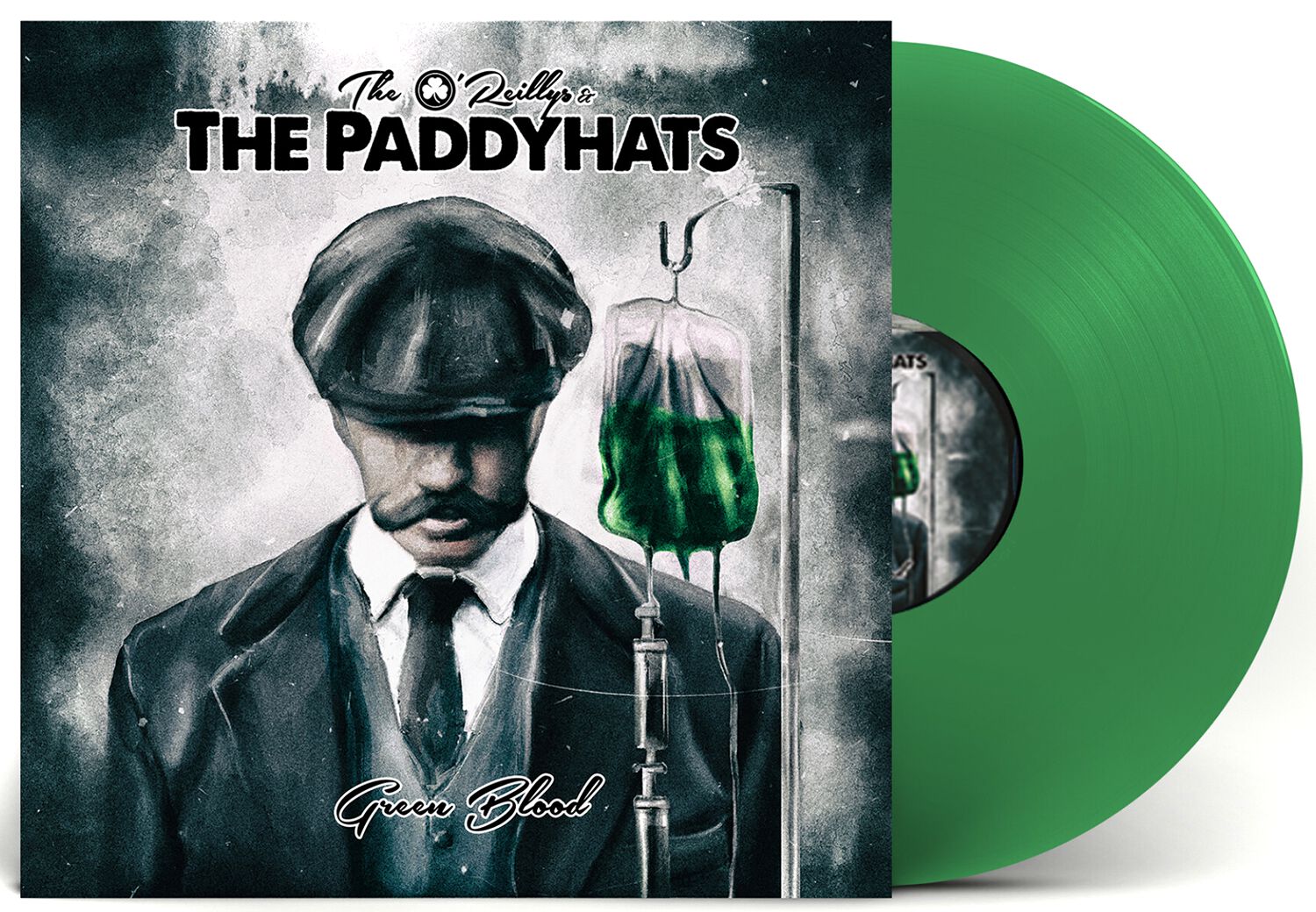 The O' Reillys And The Paddyhats Green blood LP green
