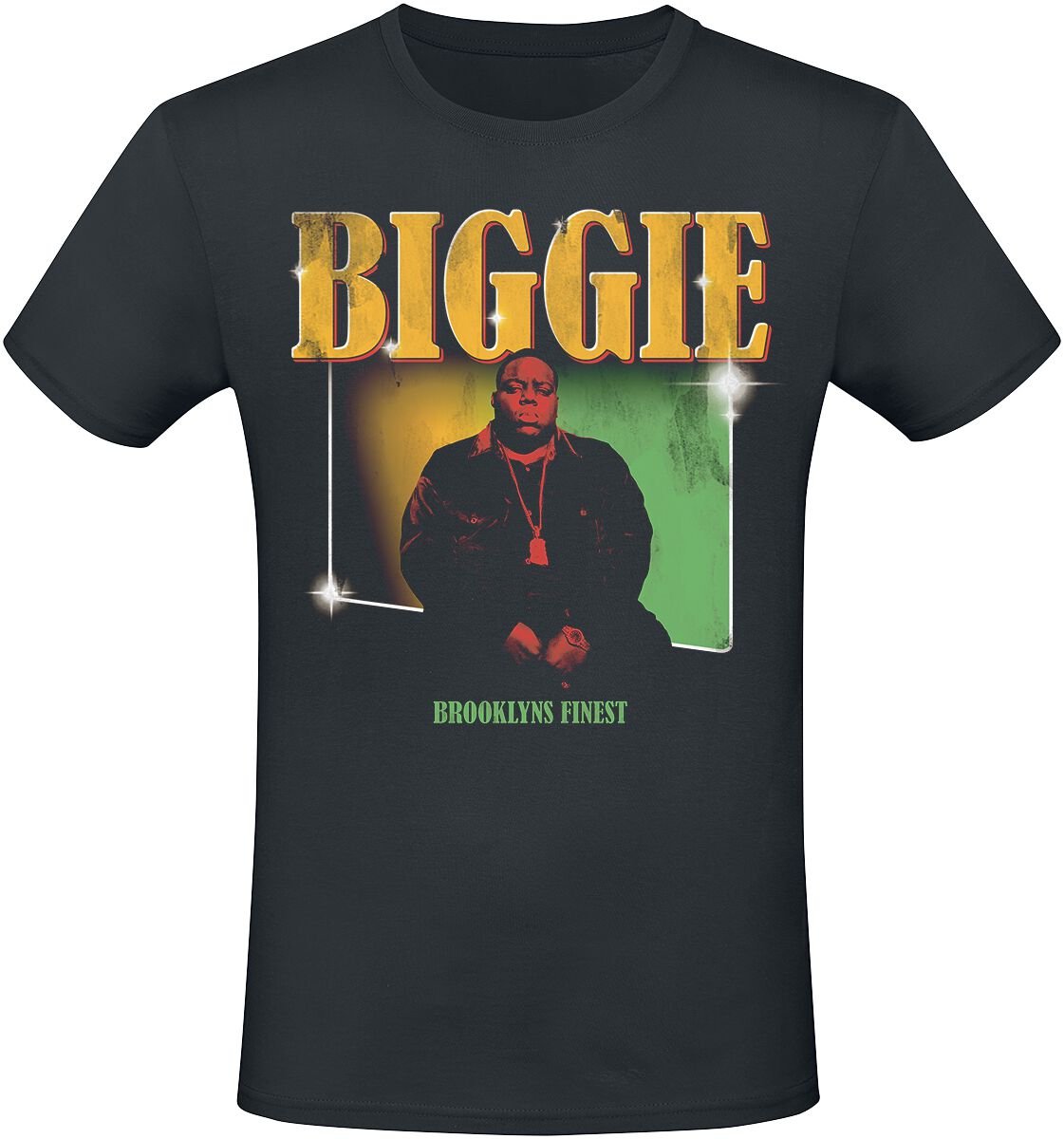 Notorious B.I.G. T-Shirt - Finest - S bis XXL - für Männer - Größe XXL - schwarz  - Lizenziertes Merchandise!