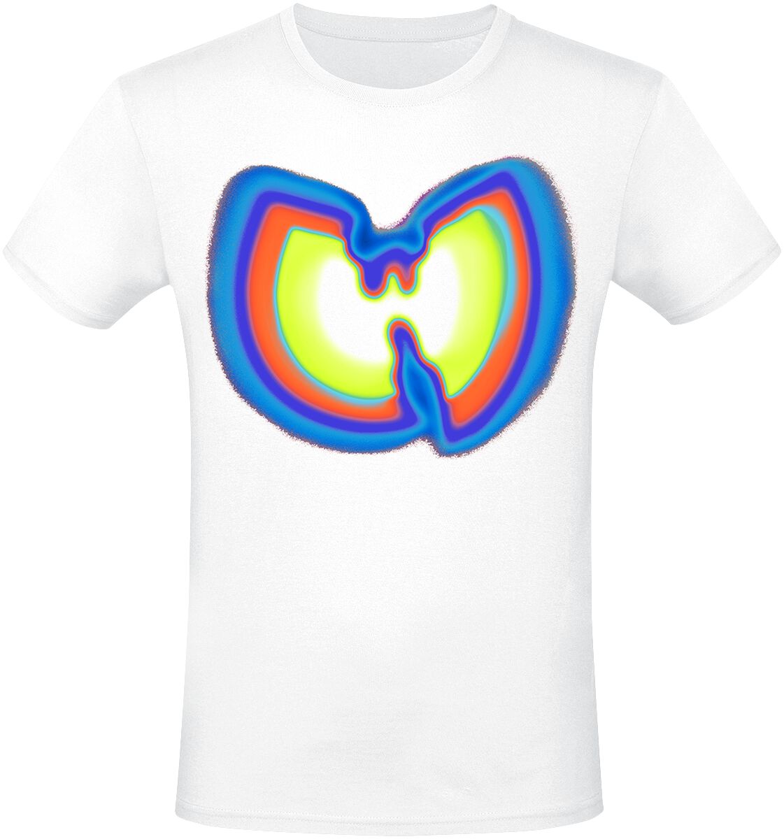 Wu-Tang Clan Psychedelic T-Shirt weiß in L