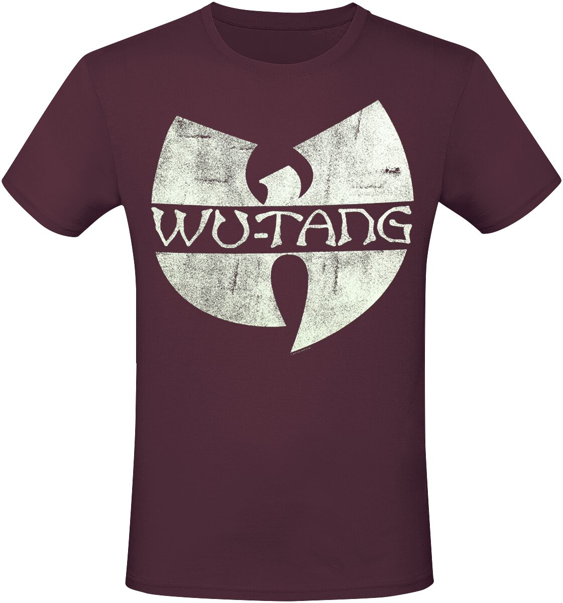 Wu-Tang Clan T-Shirt – Logo – S bis 3XL – für Männer – Größe XL – rot  – Lizenziertes Merchandise!