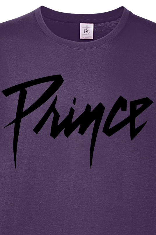 Prince Name Logo T-Shirt lila