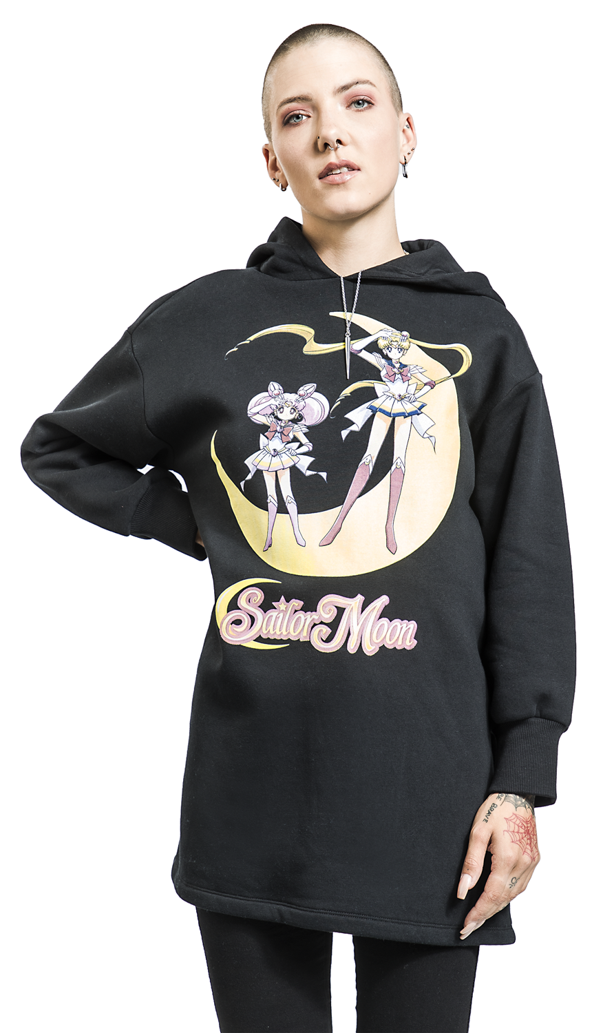 Sailor Moon Queen Nehelenia Kapuzenpullover schwarz