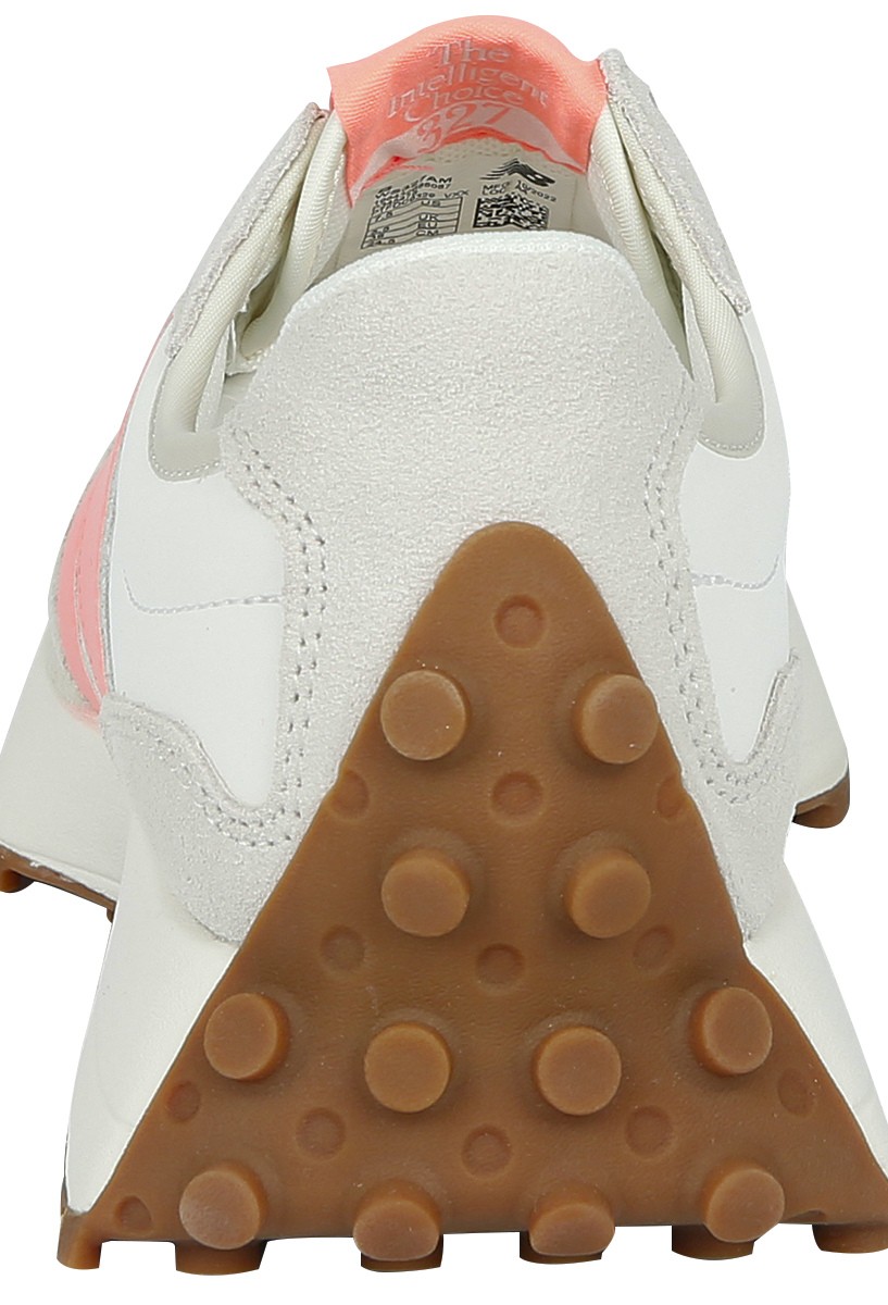 New Balance Courtside Sneaker weiß orange