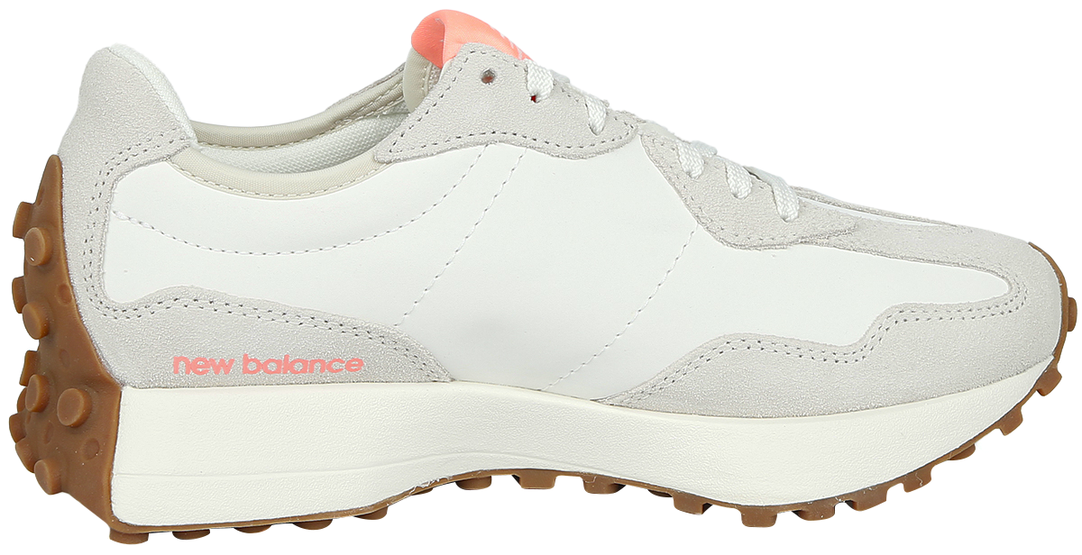 New Balance Courtside Sneaker weiß orange