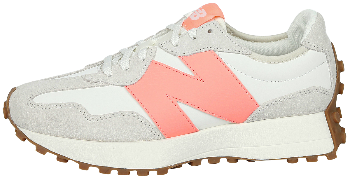 New Balance Courtside Sneaker weiß orange