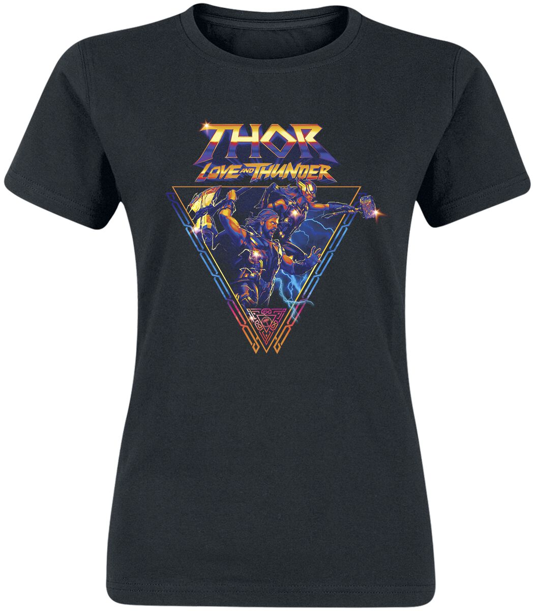 Thor Love And Thunder - Triangle T-Shirt black