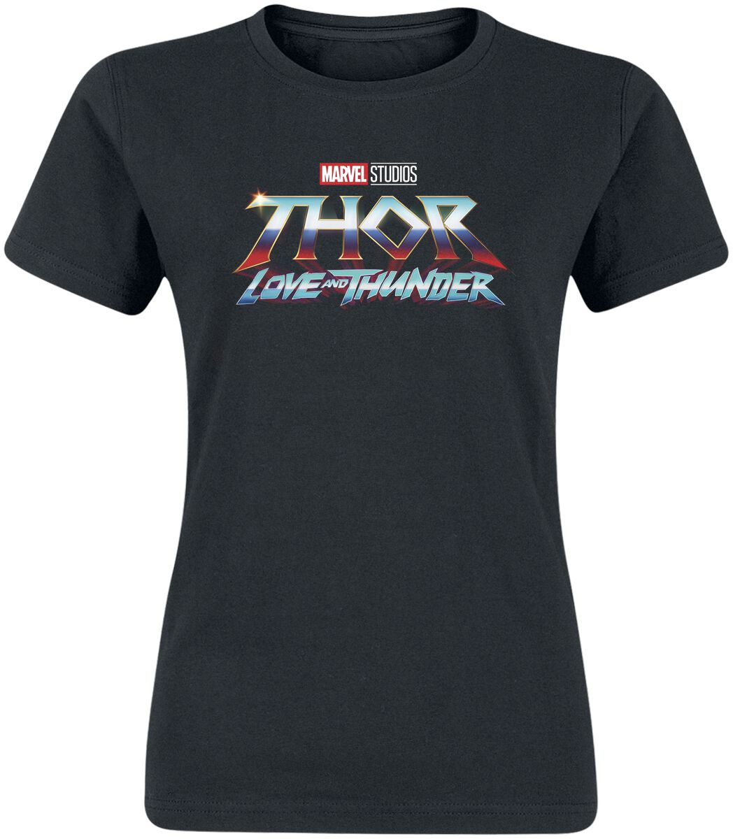Thor Love And Thunder - Logo T-Shirt black