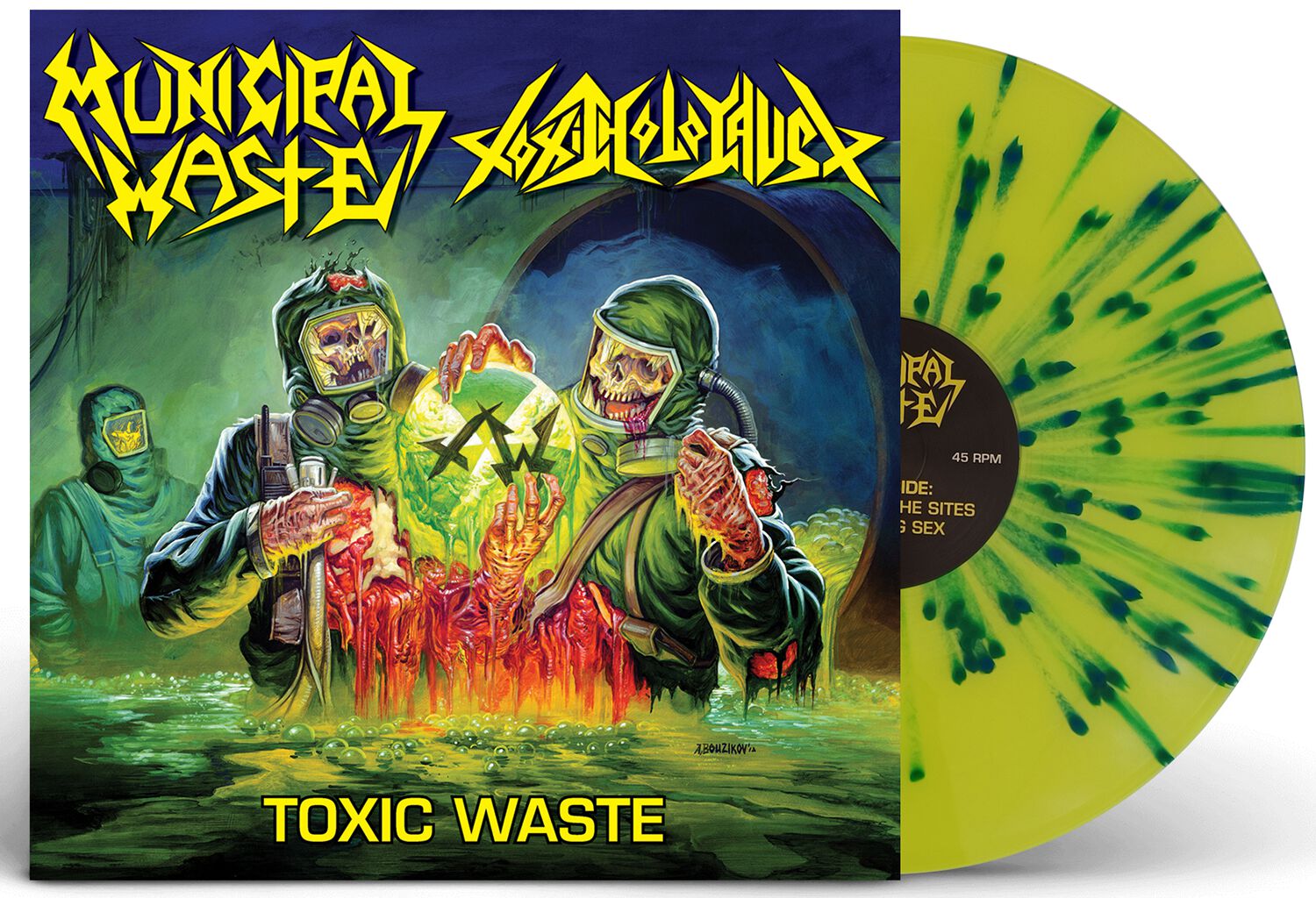 Municipal Waste / Toxic Holocaust Toxic waste Single farbig