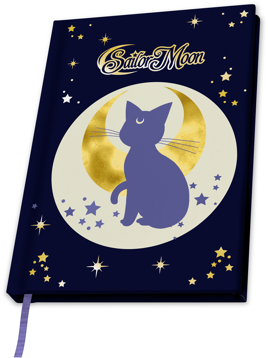 Sailor Moon Anime Notebook - Luna & Artemis -