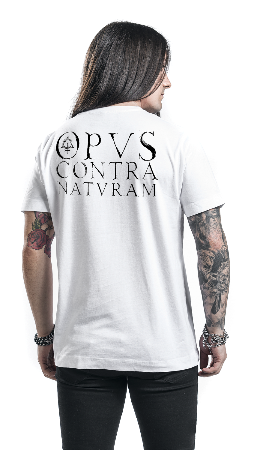 Behemoth Opvs Contra Natvram White T-Shirt weiß
