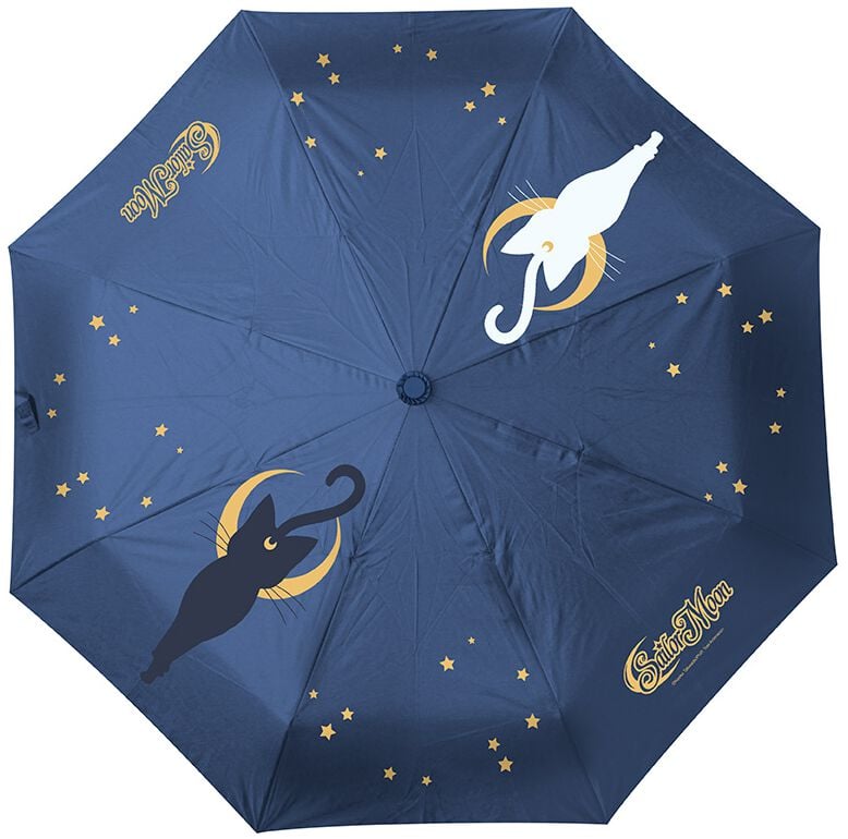 Sailor Moon – Anime Regenschirm – Luna & Artemis – multicolor – Lizenzierter Fanartikel Sailor Moon – Anime Regenschirm – Luna & Artemis – multicolor – Lizenzierter Fanartikel