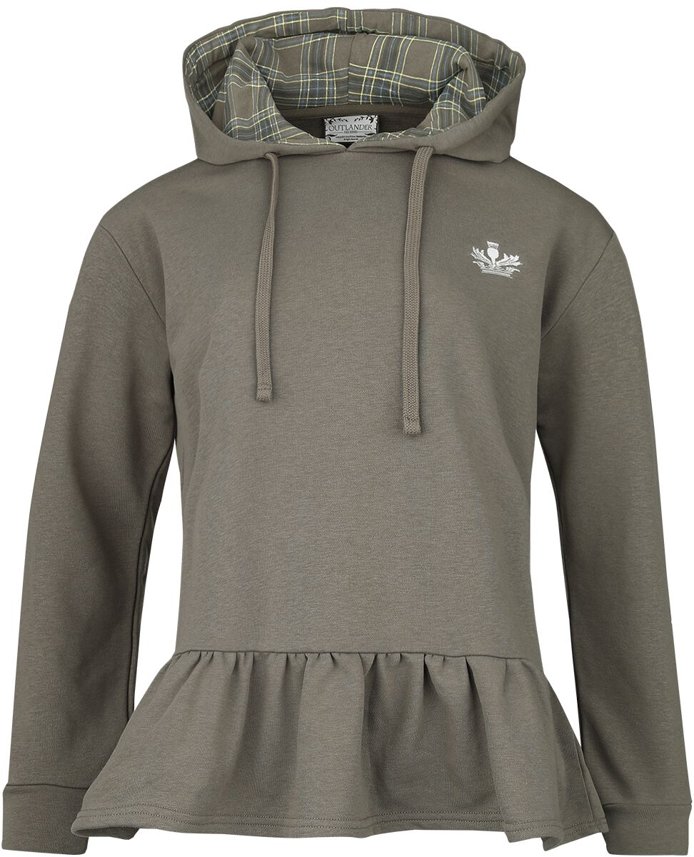 Outlander Thistle Kapuzenpullover braun