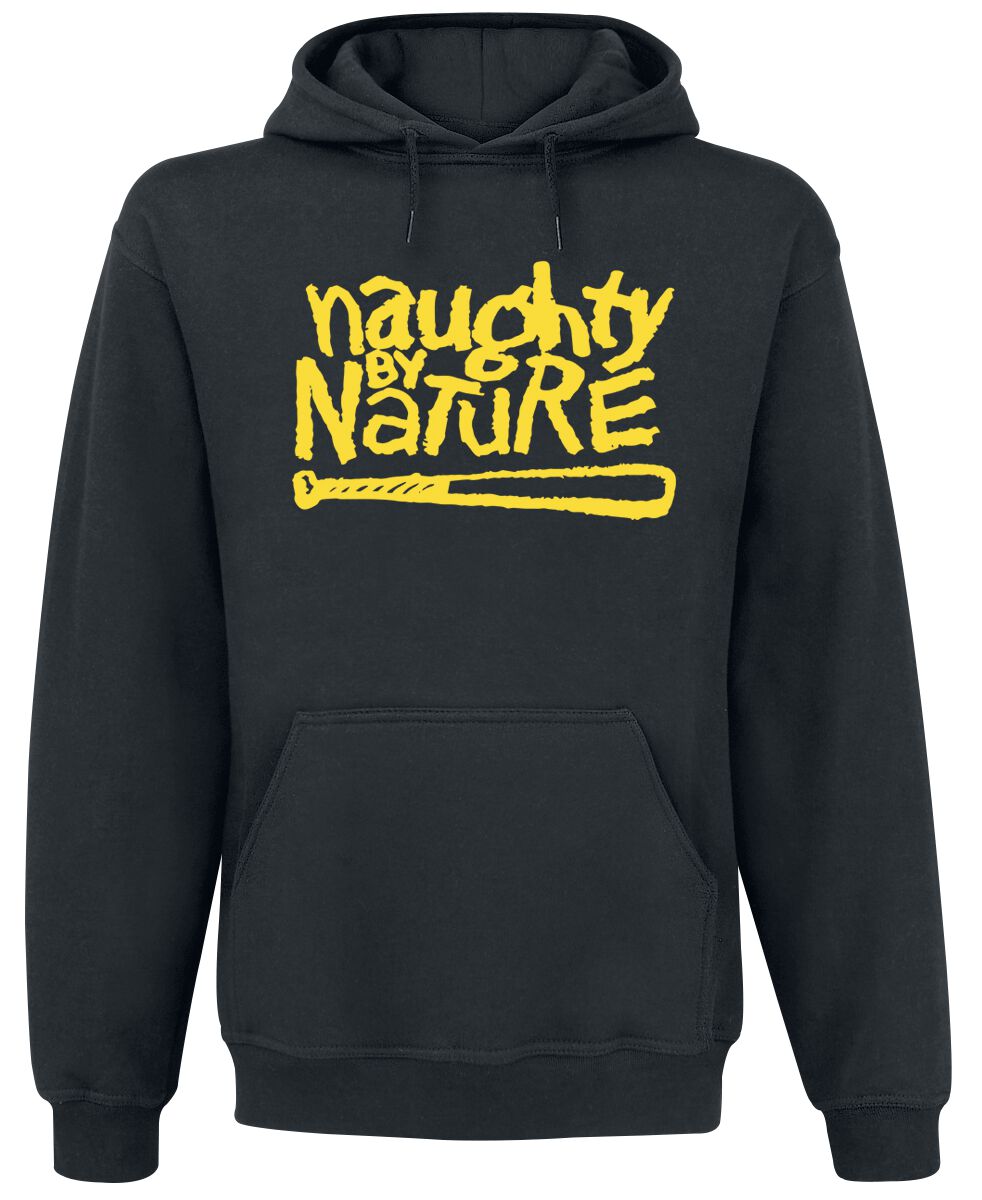 Naughty by Nature Yellow Classic Kapuzenpullover schwarz in 3XL