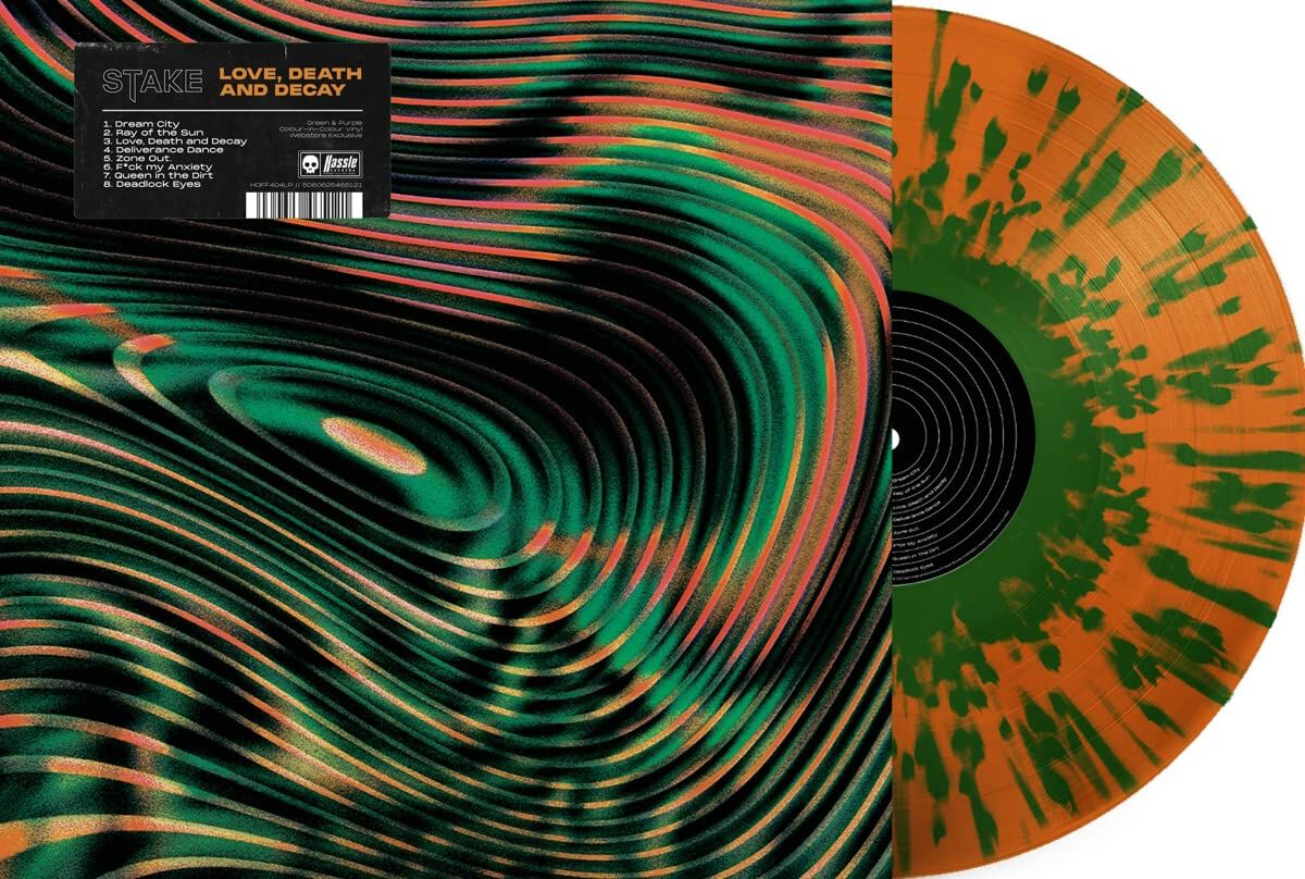 Stake Love, death and decay LP splattered