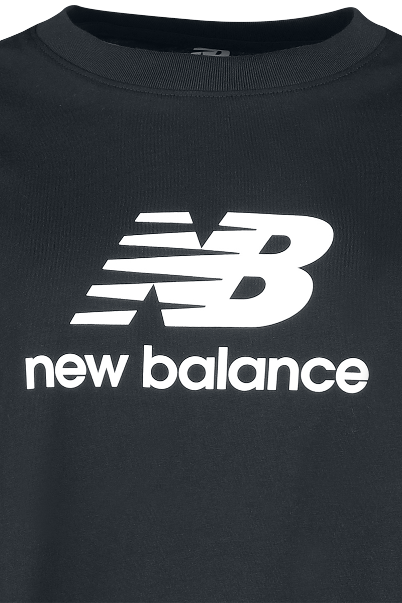 New Balance NB ESSENTIALS STACKED LOGO OVERSIZED T-SHIRT T-Shirt schwarz