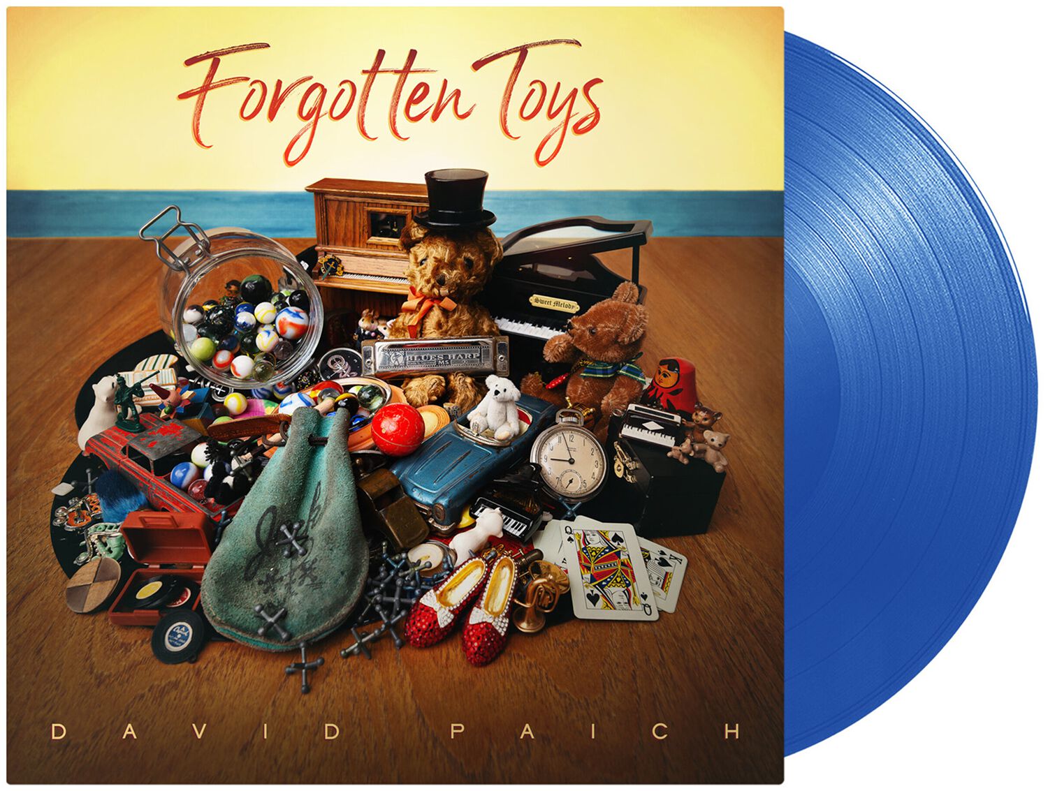 David Paich Forgotten toys LP blau