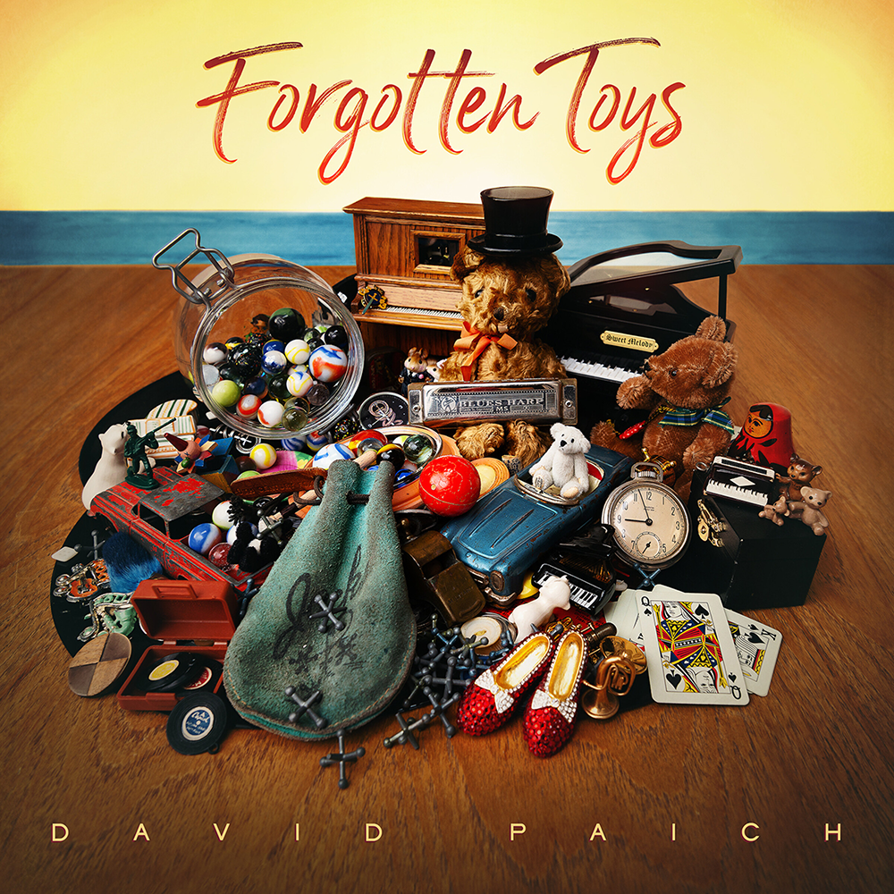 David Paich Forgotten toys LP blau