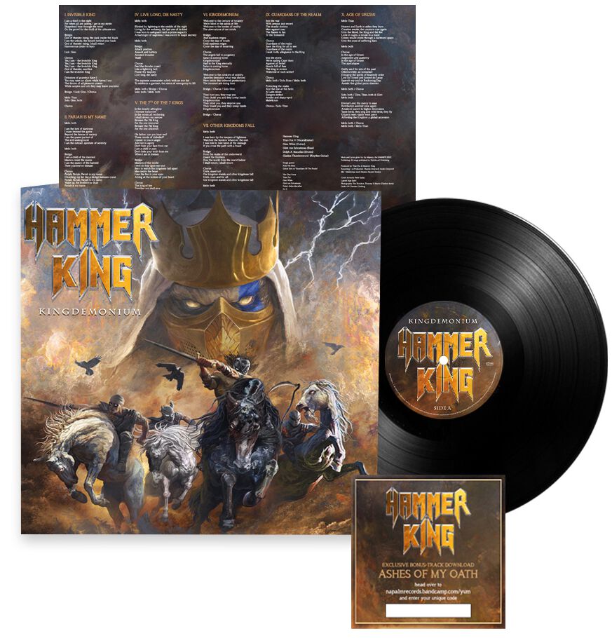 Hammer King Kingdemonium LP black